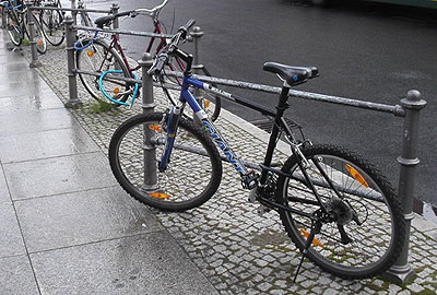 parkování pro kola v Berlíně